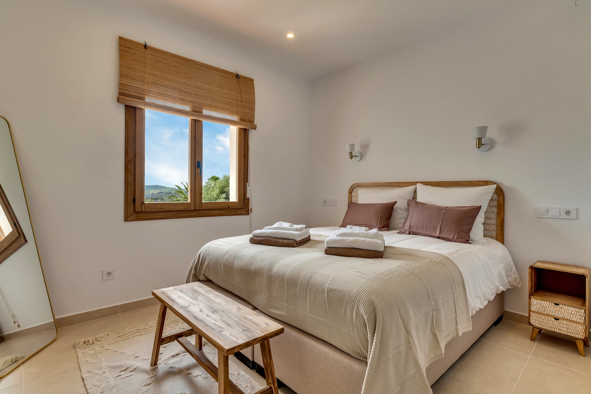 Slaapkamer van Casa Monte Zen
